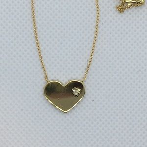 Gold Plated Heart Necklace